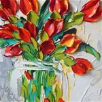 Red Tulips - Posted on Wednesday, March 18, 2015 by Jan Ironside