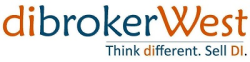 think DIfferent. sell DI. dibrokerWest logo
