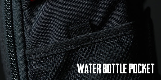 Large Ventilated Mesh Pockets For Water Bottles
