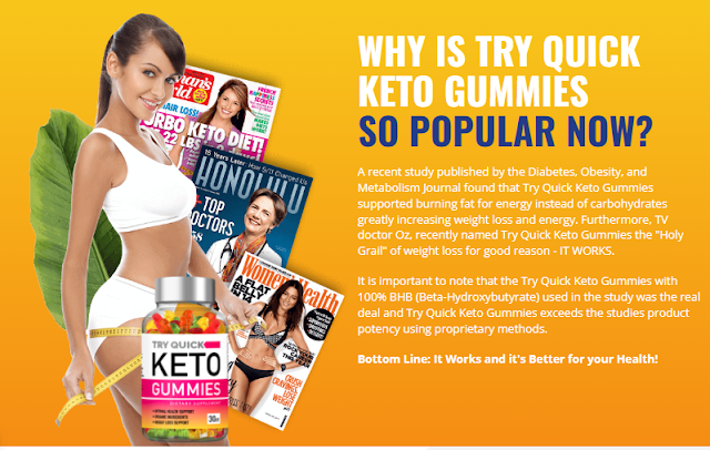 Try Quick Keto Gummies Reviews: Ingredients, Functions, Side Effects & Cost
