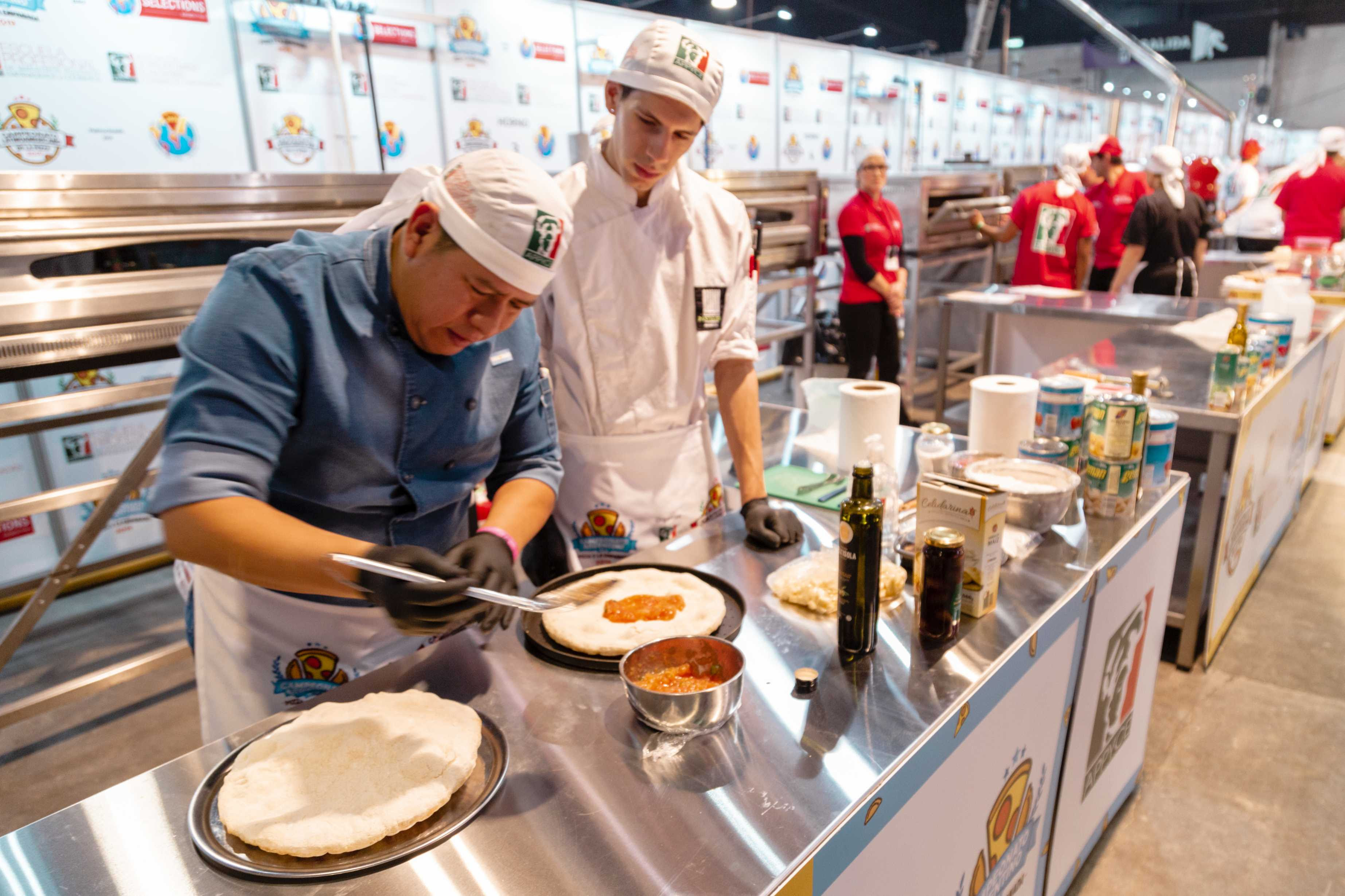 Participante del campeonato argentino de la pizza y la empanada