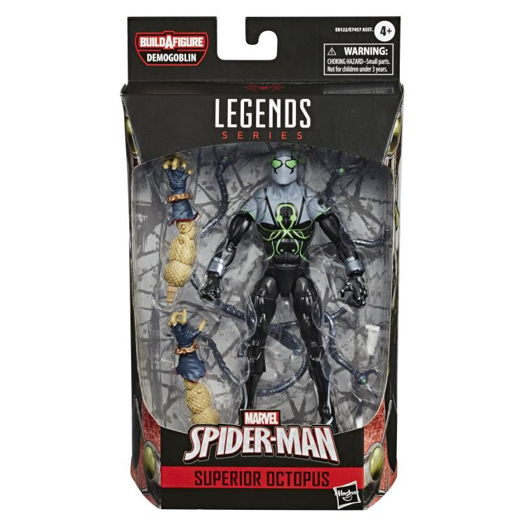 Image of Spider-Man Marvel Legends 6-Inch Action Figures Wave 1 (BAF Demogoblin)- Superior Octopus