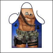 Army Man Apron