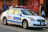New York Police Department vehicle