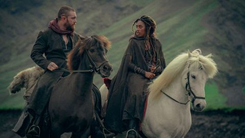 Laurence O'Faurain and Sophia Brown in "The Witcher: Blood Origin."