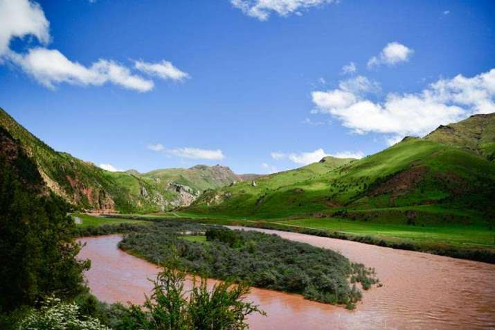 Lancang River in Yushu Tibetan Autonomous Prefecture, Qinghai Province. From chinadaily.com.cn