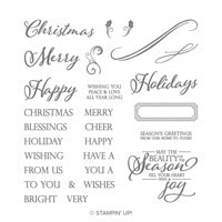 Merry Christmas To All Photopolymer Stamp Set