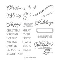 Merry Christmas To All Photopolymer Stamp Set Merry Christmas To All Photopolymer Stamp Set