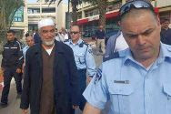 Sheikh Raed Salah ,head of the outlawed Islamic Movement in Israel.