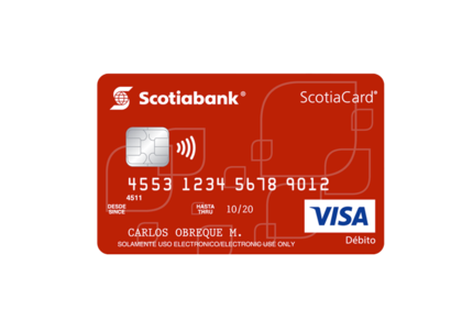 Tarjetas de débito sin comisiones – Scotiabank