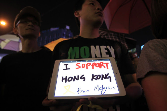 Las nuevas tecnologías han sido muy útiles en las manifestaciones en Hong Kong