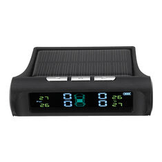 Car Solar Wireless TPMS Tyre Tire Pressure Monitor System