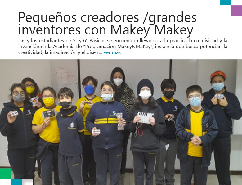 Pequeños creadores /grandes inventores con Makey Makey