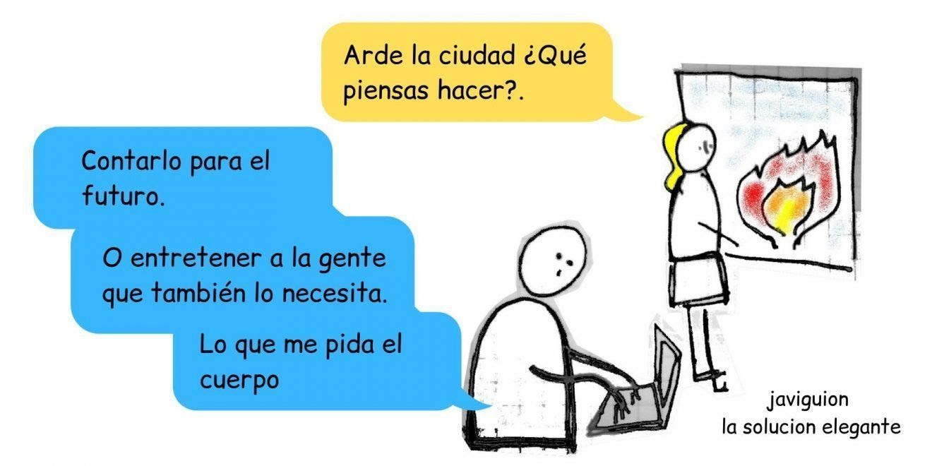 Arde la ciudad