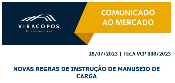 COMUNICADO DO MERCADO - NOVAS REGRAS DE INSTRUÇÃO 