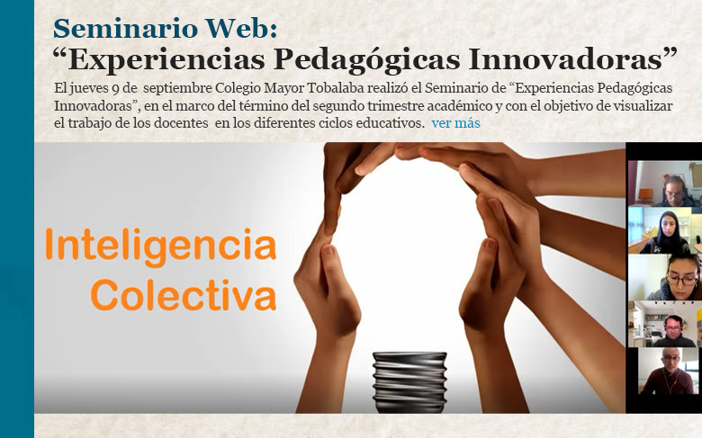 Seminario Web: “Experiencias Pedagógicas Innovadoras”