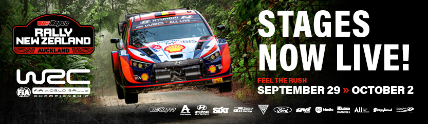 Fan Friendly Stages for Repco Rally New Zealand