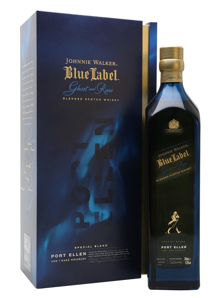 Johnnie Walker Blue Label Ghost & Rare Port Ellen The Whisky Exchange