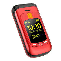 2.4'' Touch Screen Fashion Flip Phone 3800mAh FM Vibration