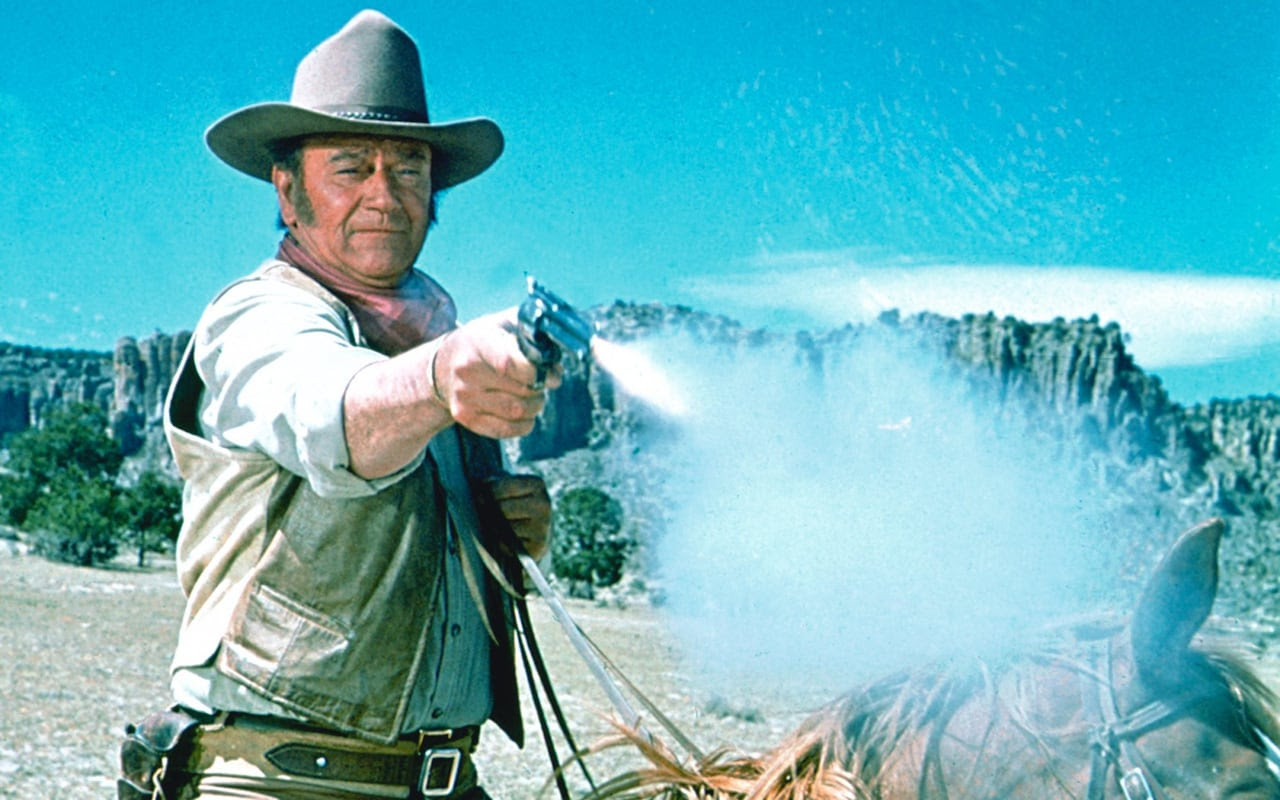 John Wayne in The Undefeated (1969)