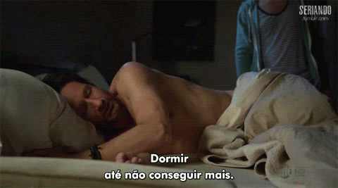 Só quero dormir até não conseguir mais.