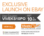 Get Extra 10% Off on Viveks Shop 