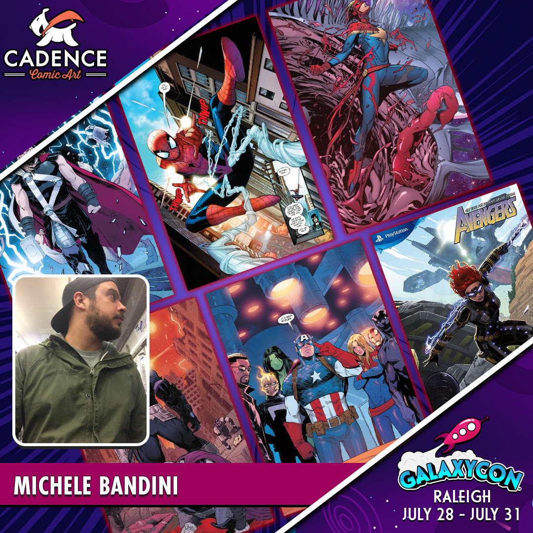 Cadence Comic Art at Galaxy Con Raleigh This Weekend, News From