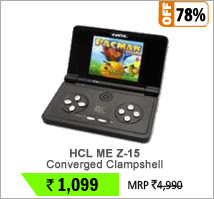 HCL ME Z-15 Converged Clampshell With 15 Inbuilt Games