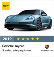 Porsche Taycan - Resultados Euro NCAP Diciembre 2019 - 5 estrellas