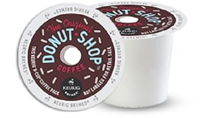 Coffee People Donut Shop Coffee, Regular Medium Roast, K Cup Portion Pack for Keurig Brewers 96 Count