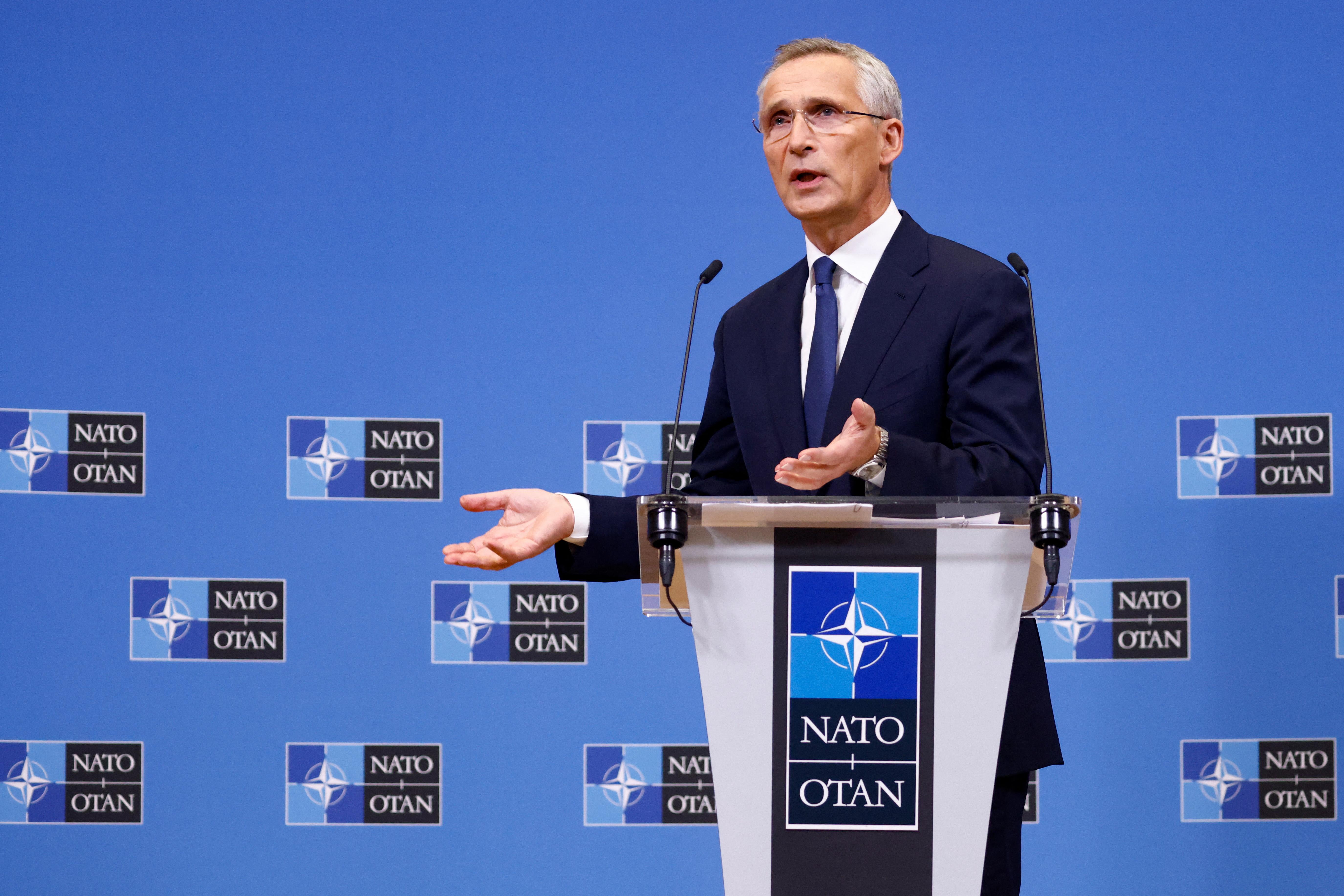 Jens Stoltenberg, secretario general de la OTAN (REUTERS/Yves Herman)