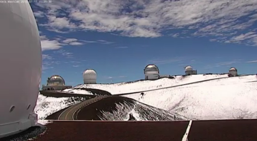 Wild weather: Snow in Hawaii during record-breaking hot July Hawaii