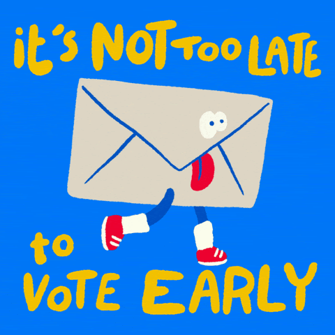 It's not too late to vote early.