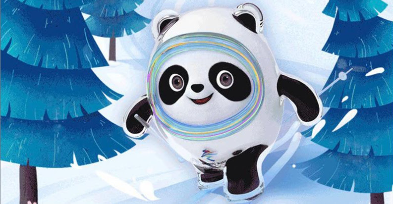 Panda mascot for Beijing Olympics' My2022 app