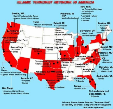 EXPOSED: 23 Jihad Training Camps Are Located Inside America