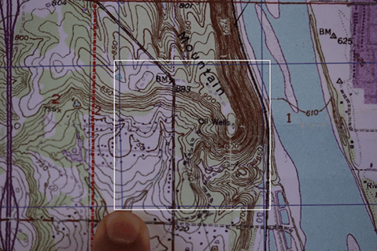 topo topographic map grid square