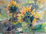 sunflowers - Posted on Wednesday, December 10, 2014 by Wenqing Xu