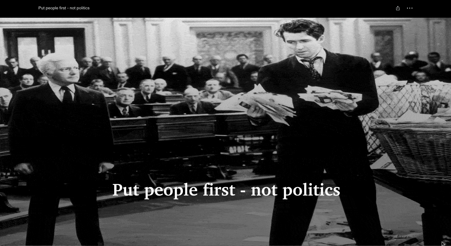 Put People First, Not Politics. Hold politicians accountable and demand they pass the FOR THE PEOPLE ACT so every American has a say in how their tax dollars are spent.
