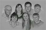 A Family Portrait Commission - Posted on Wednesday, December 31, 2014 by Rita Kirkman