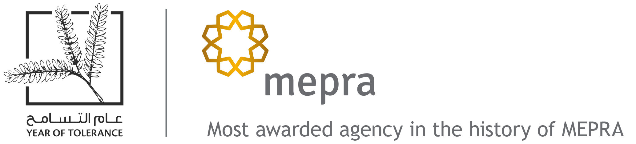 Most awarded agency in the history of MEPRA