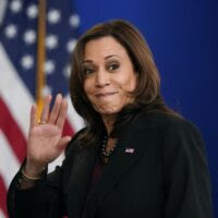 Kamala Harris howls with laughter at… a drought?
