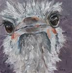 "S' UP" an OSTRICH FOR MY ETSY SHOP &COPY; SAUNDRA LANE GALLOWAY - Posted on Thursday, January 1, 2015 by Saundra Lane Galloway