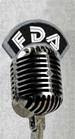 Microphone with FDA Logo