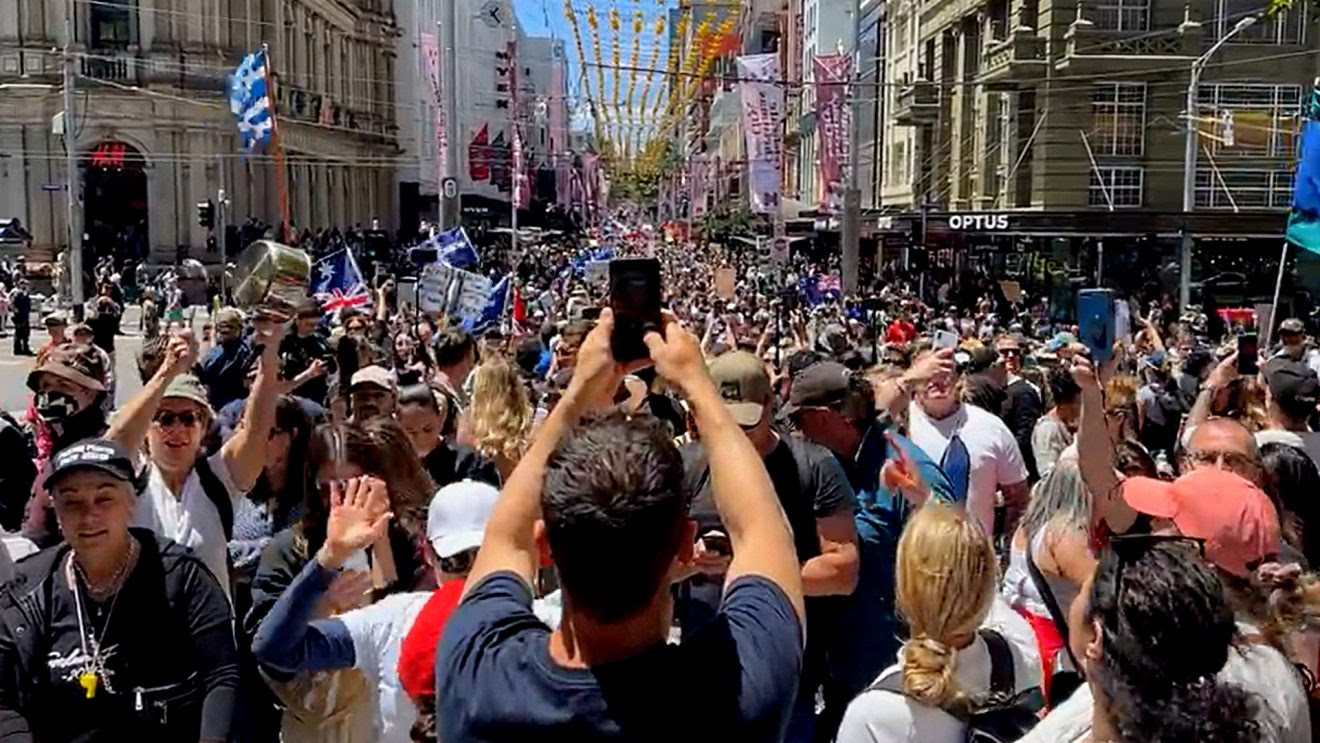 Huge Freedom Protests Again Bring Australian Cities to a Standstill Ozprotest-1320x743