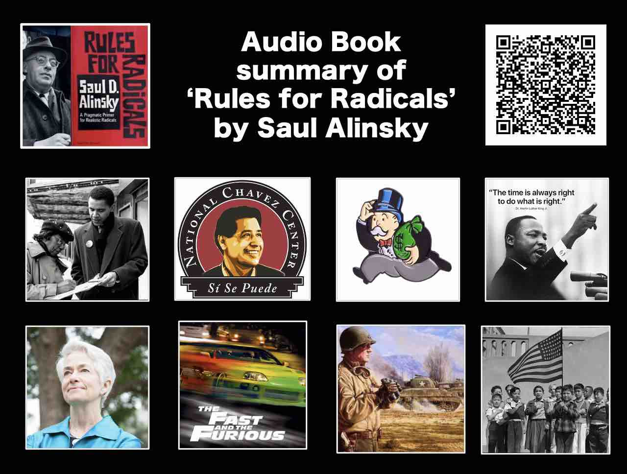 Audio book summary of Rules For Radicals by Saul Alinsky