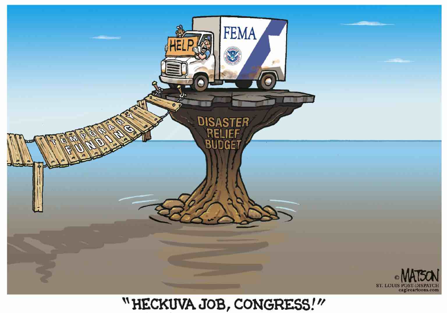 MAGA Republicans want more from FEMA while cutting its funding.