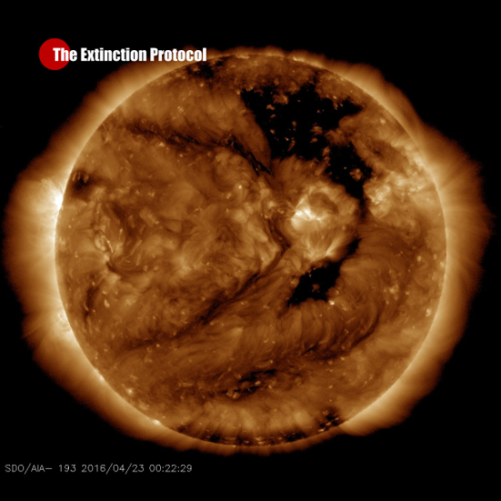 Solar Watch: Earth hit by G-1 class geomagnetic storm Sun