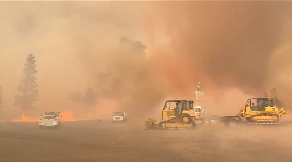 California wildfires are so intense that they are sparking firenadoes