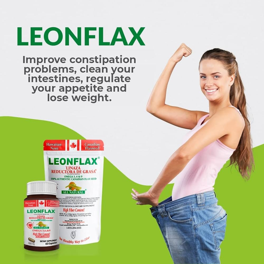 Amazon.com: LEONFLAX, 100% Authentic Canadian Flax Seed, Improve your  digestive health, 60 Capsules, Bottle : Health & Household