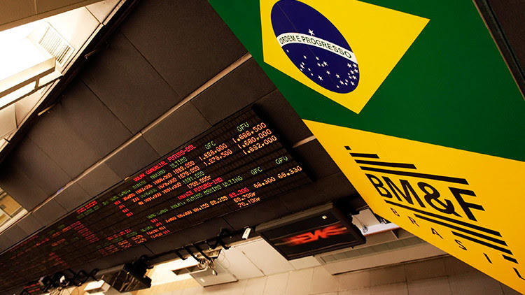 El lunes negro afecta a América Latina: Se desploma la bolsa de Brasil